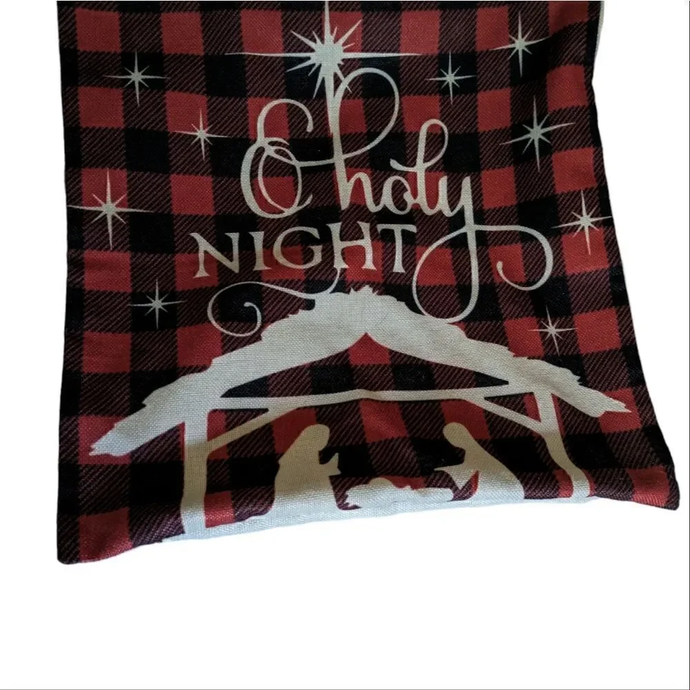 Christmas decorative throw pillow cases
